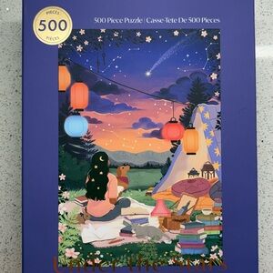 Under the Stars 500-Piece Jigsaw Puzzle - Hobbry Puzzle Indigo